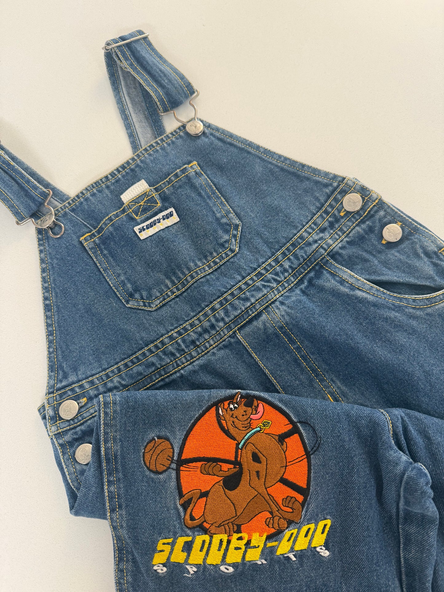 Scooby Doo denim overalls