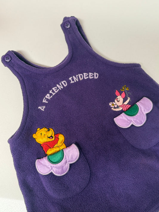 Pooh + piglet dress