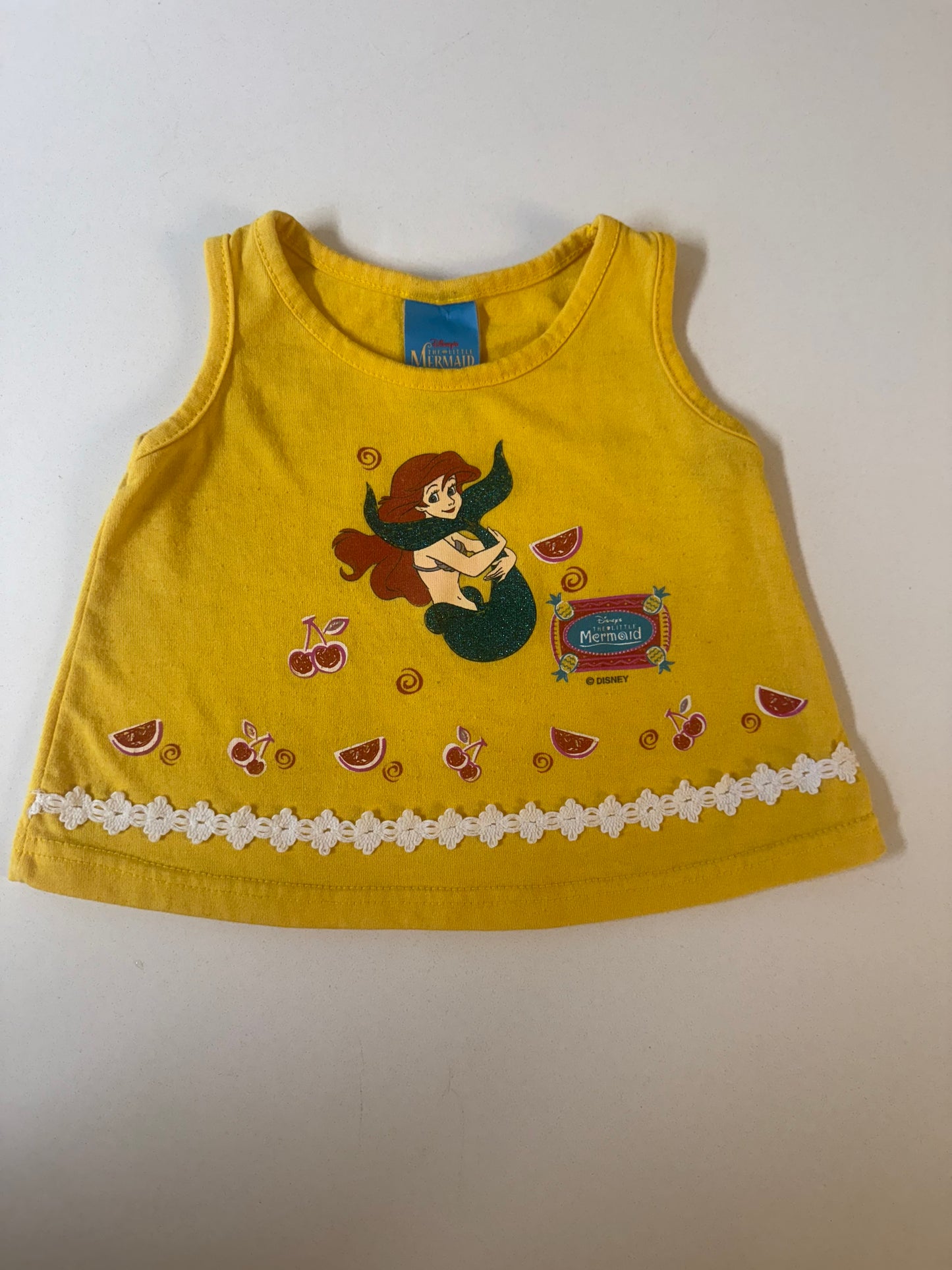 vtg little mermaid top