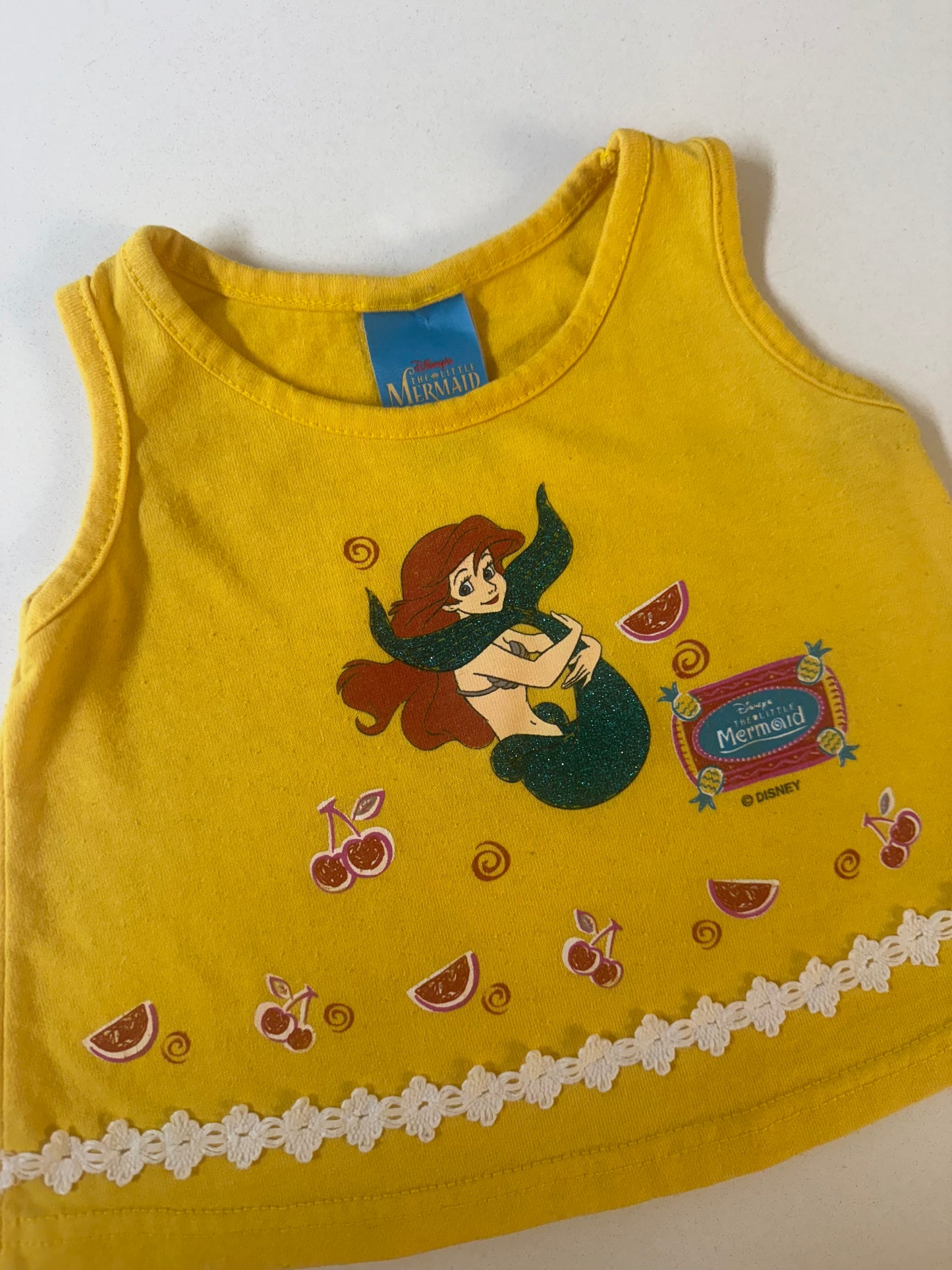vtg little mermaid top