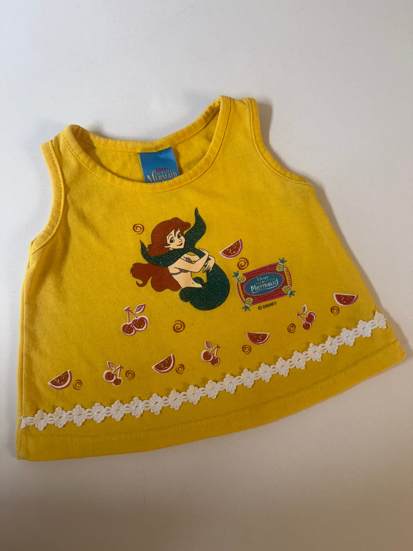 vtg little mermaid top