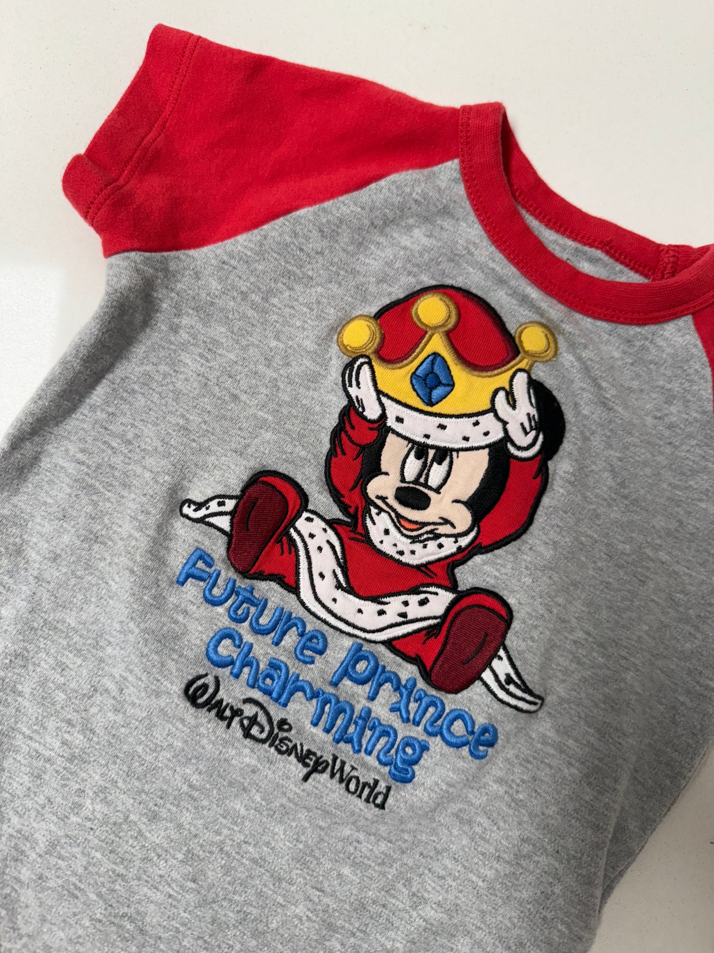 baby mickey onesie