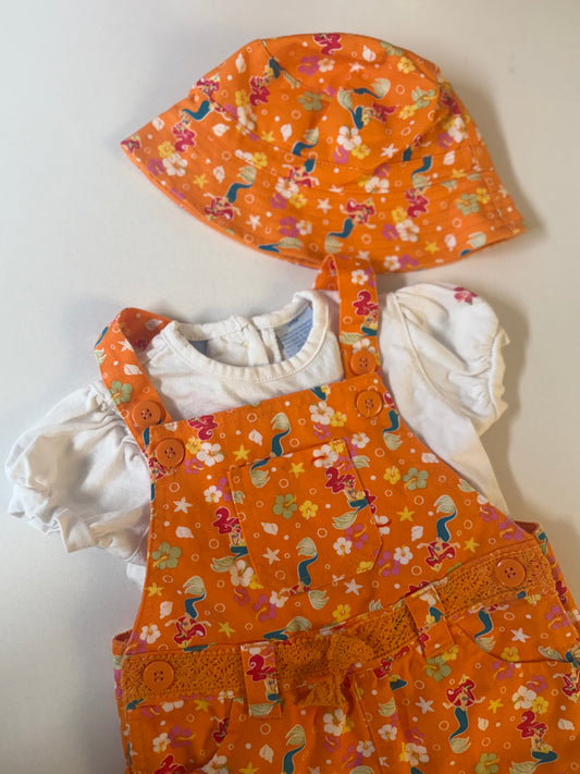 Little mermaid 3 pc set