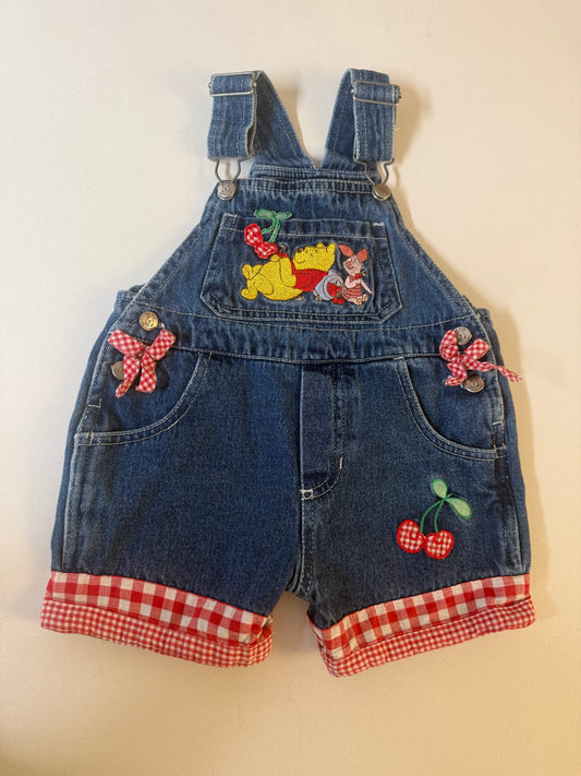 Pooh + piglet overalls